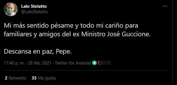 La cúpula política de Misiones y Nación despidió con gran pesar a Pepe Guccione, para muchos un referente en la Salud Pública de Argentina 7 Pepe Guccione